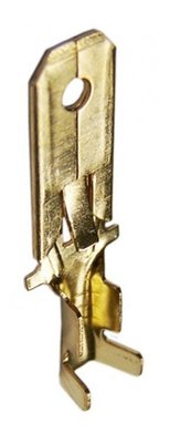 Terminal Macho 2,8mm C/Trava