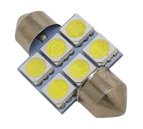 C057/C222/C261/C266/C258/C260 - Torpedo 5050 SMD Branco 12V
