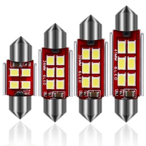C376/C377/C378/C379 - Torpedo Led 2835 SMD Branco Sem Polaridade Bivolt (12-24V)
