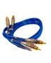 Cabo RCA Prime Plug Metal Azul 5mm 1m Svart TechOne