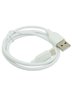 Cabo USB Tipo C 3.1A 1 Metro Comprimento Branco