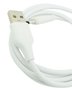 Cabo USB Tipo C 3.1A 1 Metro Comprimento Branco