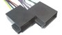 Chicote 15cm Som Macho 8 Vias 12 fios Volkswagen / Chevrolet / Fiat