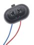 Chicote Universal Macho 2 Vias Terminal 2,8mm