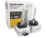 D8S 6000K 25W Lampada Xenon (par)