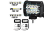 Farol Off Road LED SMD 60W 12-24V 6000K (L:10cm x A:8,1cm x P:7cm)