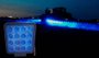 Farol Spot Pulverização 16 Leds 48W BIVOLT Azul (10,9 x 10,9cm)