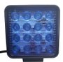 Farol Spot Pulverização 16 Leds 48W BIVOLT Azul (10,9 x 10,9cm)