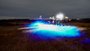 Farol Spot Pulverização 16 Leds 48W BIVOLT Azul (10,9 x 10,9cm)