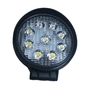 Farol Spot OFF ROAD 9 LEDS 27W BIVOLT (diametro 11,4cm, espessura 4cm)