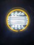 Farol Auxiliar Redondo 32 Leds 72W 12/24V c/ Angel Eyes Cinoy (diametro 11,3 x 3,5 espessura)