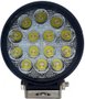 Farol Spot OFF ROAD 14 LEDS 42W BIVOLT (diametro 11,4cm)