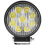 Farol Spot OFF ROAD 9 LEDS 27W BIVOLT Cinoy (diametro 9cm)