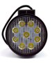 Farol Spot OFF ROAD 9 LEDS 27W BIVOLT Cinoy (diametro 9cm)