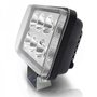 Farol Auxiliar Retangular 8 Led 24W 10-30V Cinoy (medidas: A:8cm x L:15cm x P:6cm)