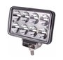 Farol Auxiliar Retangular 8 Led 24W 10-30V Cinoy (medidas: A:8cm x L:15cm x P:6cm)
