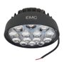 Farol Spot OFF ROAD 14 Leds 42W 4D BIVOLT Amarelo (diametro 11,4cm, espessura 4cm)