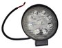 Farol SPOT OFF ROAD 9 Leds 27W Bivolt (diametro 11,4cm espessura 2,5cm) Standard