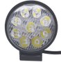Farol Spot OFF ROAD 9 Leds 27W Bivolt (diametro 9cm)