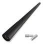 Haste Antena Universal c/ Adaptador M5 e M6 20cm Preta