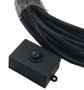 Kit Chicote p/ Maquinas de Pulverizaçao 7 Metros Preto c/ Tecla Lig/Desl Plug Macho (Cabo PP 2x1mm)