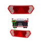 Lanterna Traseira Guerra Led Bivolt Lado Esquerdo ASX (45cm X 15,5cm)