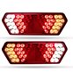 Lanterna Traseira Guerra Led Bivolt Lado Esquerdo ASX (45cm X 15,5cm)