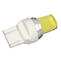 Led T20 2 COB 24 Chips Branco 1 Polo 12V