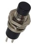 Mini Chave Push Button 1A Preto