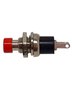 Mini Chave Push Button 1A Vermelho