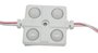 Modulo Led 4 SMD 5630 Lente Difusora Branco 12V IP67