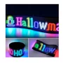 Painel Led Flexivel Cabo USB 4,5m Bluetooth, APP, Controle Remoto 5V (7 x 17cm)