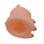 Porco Decorativo Rosa c/ Óculos e Corrente (sem capacete)