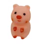 Porco Decorativo Rosa c/ Óculos e Corrente (sem capacete)