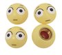 Tampa Bico Ventil Emoji Surpreso